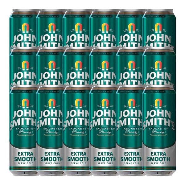 John Smiths Beer Cans 18 x 440ml Case | Buy Online Now!
