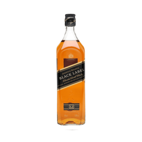 Johnnie Walker 12 Year Old Black Label Blended Whisky 70cl | Ginspiration.uk