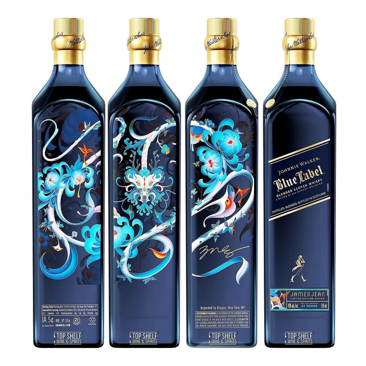 Johnnie Walker | Blue Label | James Jean | Dragon | Blended
