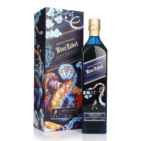 Johnnie Walker | Blue Label | James Jean | Snake | Blended | Scotch Whisky | 40% | 70cl | Buy Now Online!