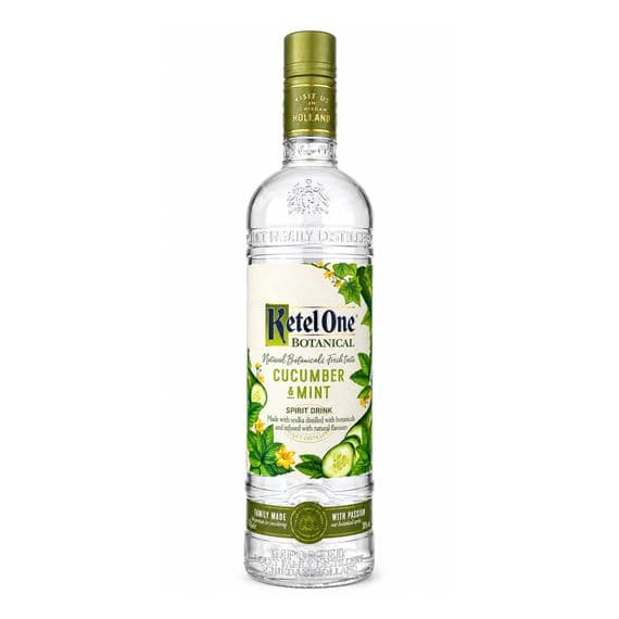 Ketel One | Botanical | Cucumber & Mint | Vodka | Spirit Drink | 30% | 70cl Buy Online Now!