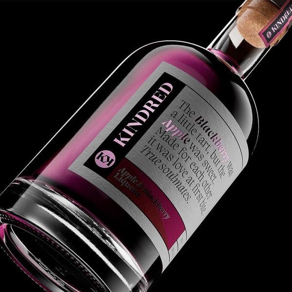 Kindred Apple & Blackberry Liqueur Flavour Liqueur 50cl | Buy Online Now!