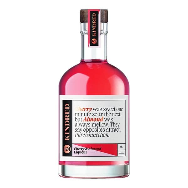 Kindred Cherry & Almond Flavour Liqueur 50cl | Buy Online Now!