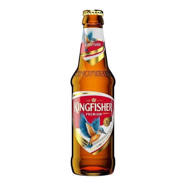 Kingfisher Lager Beer Bottles 24 x 330ml | Buy Online Now!