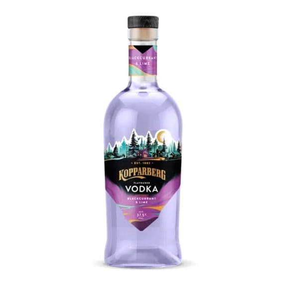 Kopparberg | Blackcurrant & Lime | Vodka | 37.5% | 70cl | Buy Online Now!
