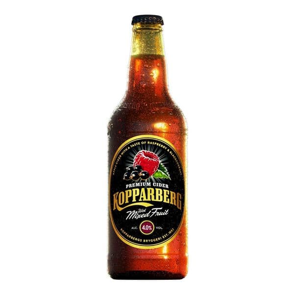 Kopparberg Mixed Fruit Cider Bottles 15 x 500ml Case | Buy Now Online!