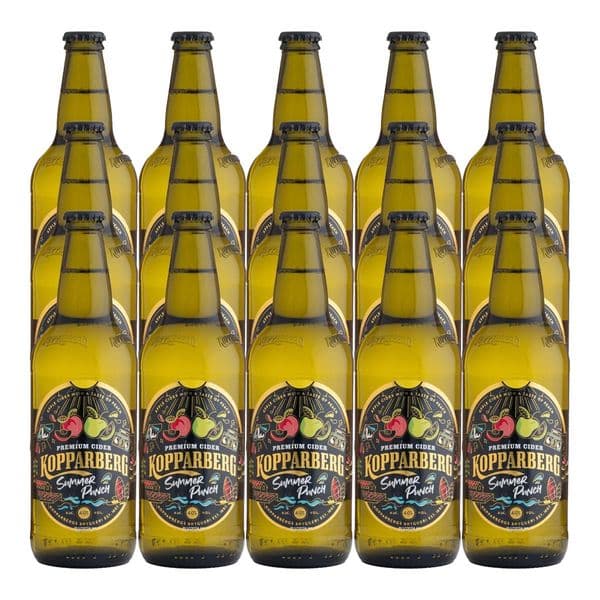 Kopparberg Summer Punch Cider Bottles 15 x 500ml Case (20/10/25)