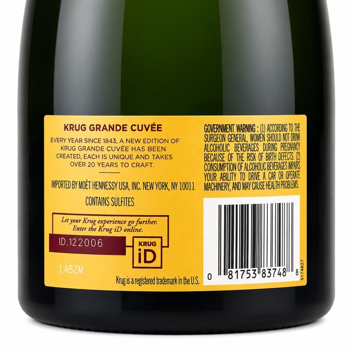 Krug | Grande Cuvee | Brut | Champagne | 171 Edition | 12.5% | 75cl |