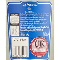 LaMosca Classic Sambuca 70cl | Buy Online Now!