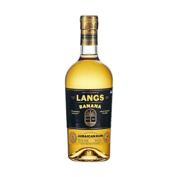 Langs | Banana | Jamaican Rum | 37.5% | 70cl | Buy Online Now! | Uk's Cheapest!