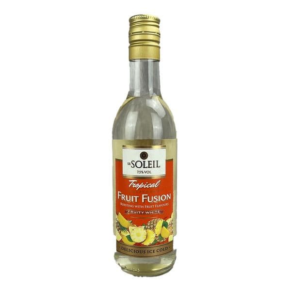 Le Soleil Tropical Fusion British Wine | 12 x 187ml Case | Buy Online Now!