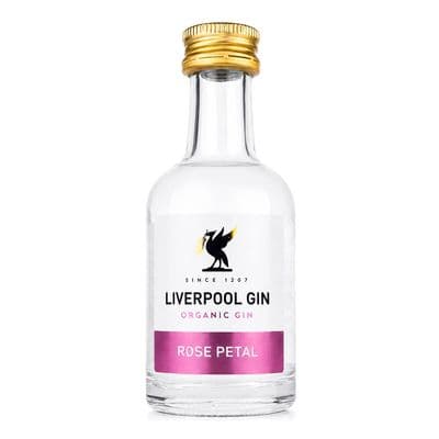 Liverpool Gin | Organic | Rose Petal | Gin | 43% | 5cl