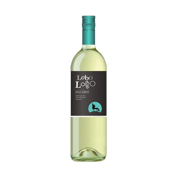 Lobo Loco Macabeo White Wine 75cl | Buy Online Now!