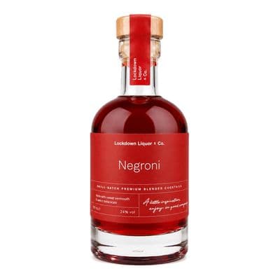 Lockdown Liqueur & Co | Negroni Cocktail Gin | 24% | 10cl