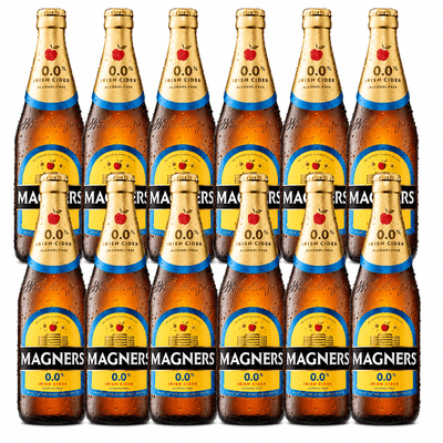 Magners | Alcohol Free | Cider | Bottles | 568ml x 12 | 0% | Case