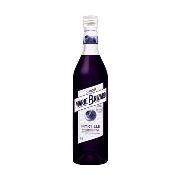 Marie Brizard Blueberry Syrup 70cl | Ginspiration.uk