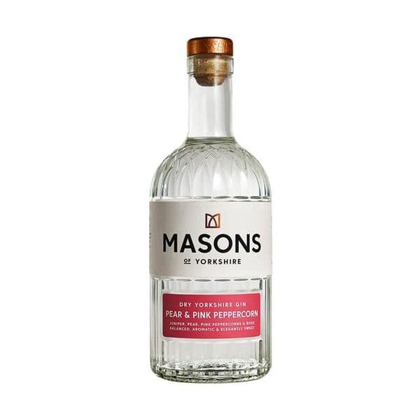 Masons Of Yorkshire Pear & Pink Peppercorn Gin 70cl | Buy Online Now!
