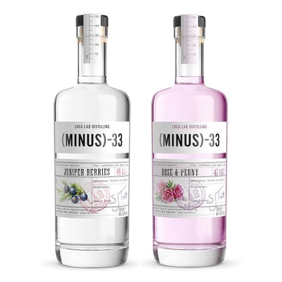 Minus -33 | 2 x | Bundle | Low Calorie | Gin Spirit | 33% | 70cl | Buy Online Now! | UK's Cheapest!