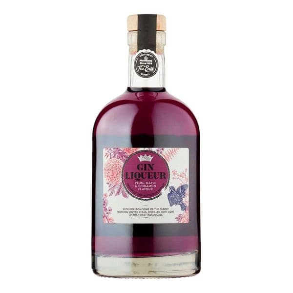 Morrisons Plum, Maple Syrup & Cinnamon Gin Liqueur 50cl | Buy Online Now!