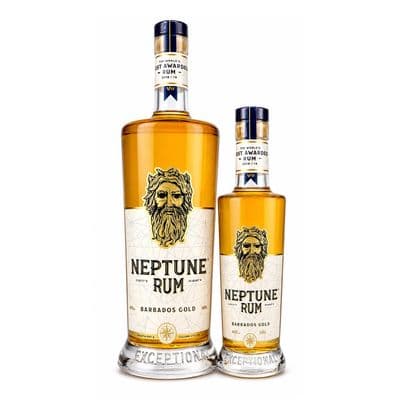 Neptune | 2 x | Bundle | Barbados | Gold Rum | 40% | 1L & 35cl