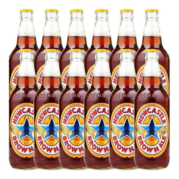 Newcastle Brown Beer Bottle 12 x 550ml Case | Buy Now Online!