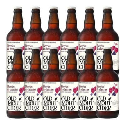Old Mout | Berries & Cherries | Cider | Bottles | 500ml x 12 | 4% | Case