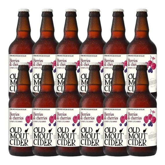 Old Mout | Berries & Cherries | Cider | Bottles | 500ml x 12 | 4% | Case | Buy Now Online!