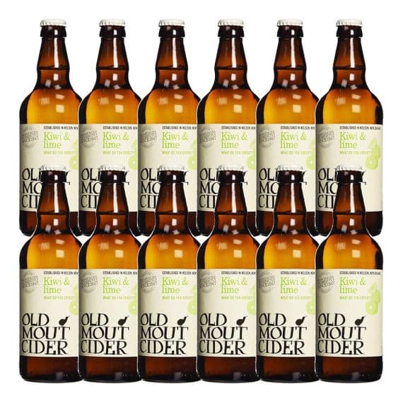 Old Mout | Kiwi & Lime | Cider | Bottles | 500ml x 12 | 4% | Case | Buy Now Online!