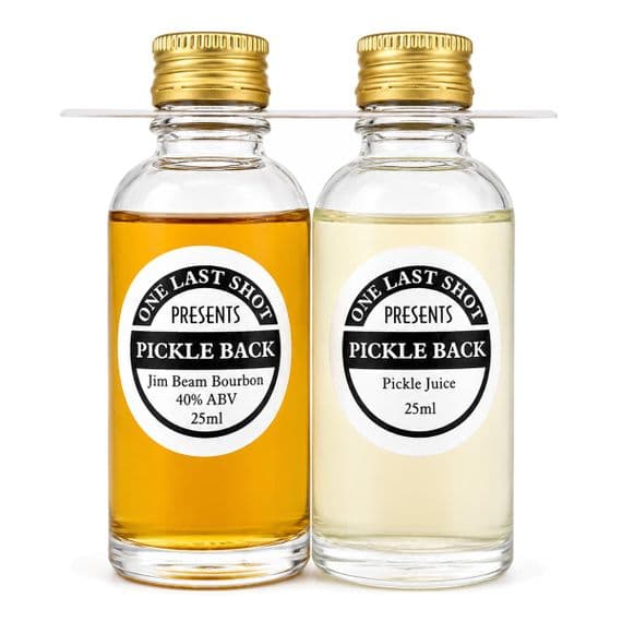 One Last Shot | Pickle Back Duo Shot Set | 2 x 25ml | Buy Online Now!
