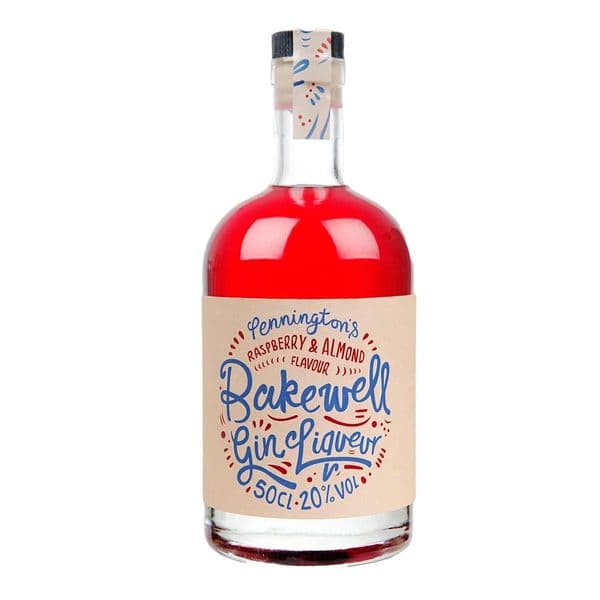 Pennington's Raspberry & Almond Bakewell Gin Liqueur 50cl | Buy Online Now!