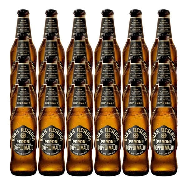 Peroni Gran Riserva Doppio Malto Beer Bottles 24 x 330ml Case