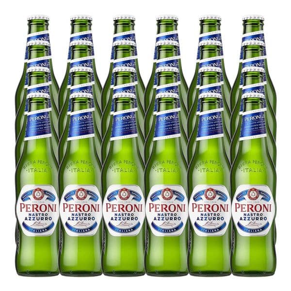 Peroni Nastro Azzurro Beer Bottles 24 x 330ml Case | Buy Now Online!