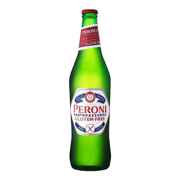 Peroni Nastro Azzurro Gluten Free Beer Bottles 12 x 330ml Case (09/24)