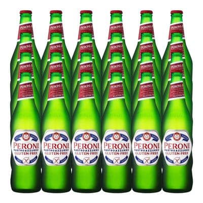 Peroni | Nastro Azzurro | Gluten Free | Beer | Bottles | 330ml x 24 | 5% | Case