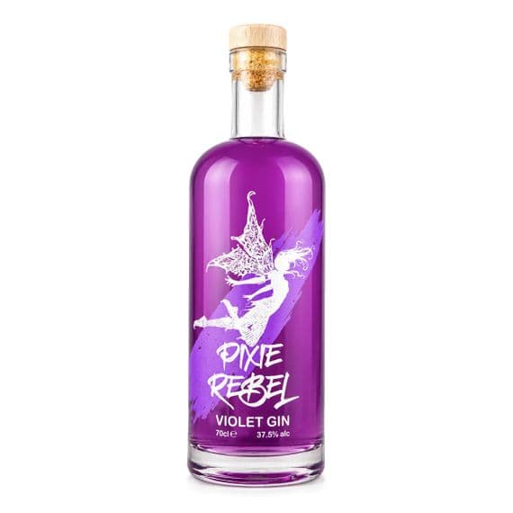Pixie Rebel Violet Gin 70cl | Buy Online Now!