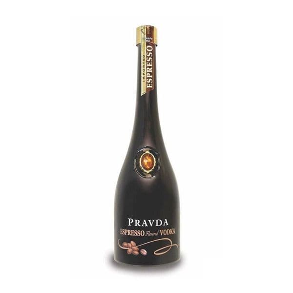 Pravda Espresso Vodka 70cl | Buy Online Now!