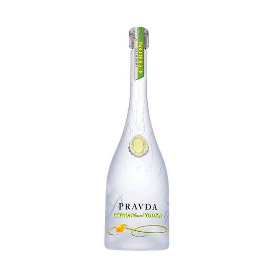 Pravda Lemon Vodka 70cl | Buy Online Now!
