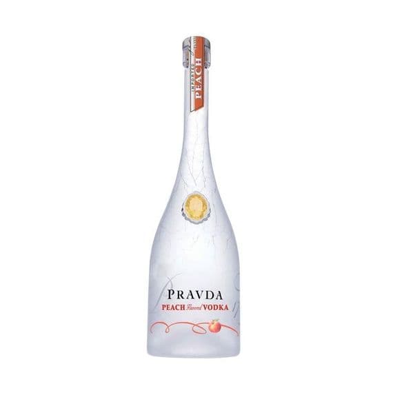 Pravda | Peach | Polish | Vodka | 37.5% | 70cl | Buy Online Now!