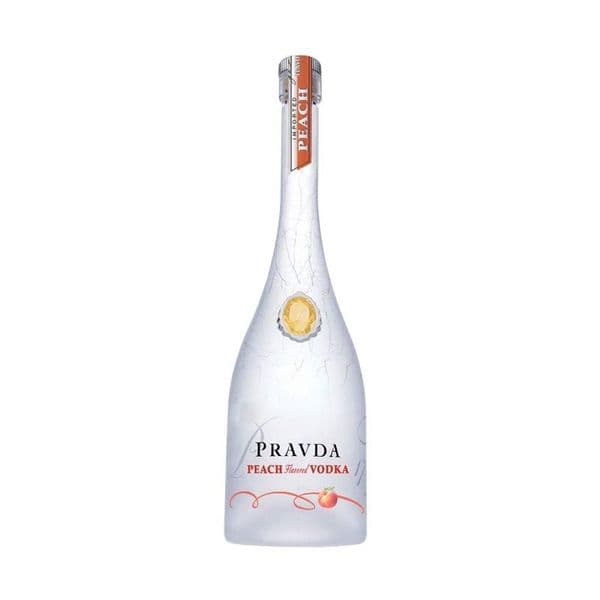 Pravda Peach Vodka 70cl | Buy Online Now!