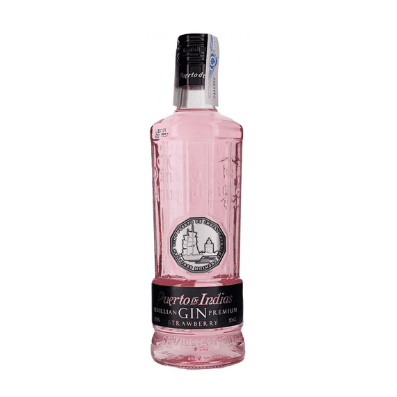 Puerto De Indias | Strawberry | Gin | 37.5% | 70cl | Buy Online Now!