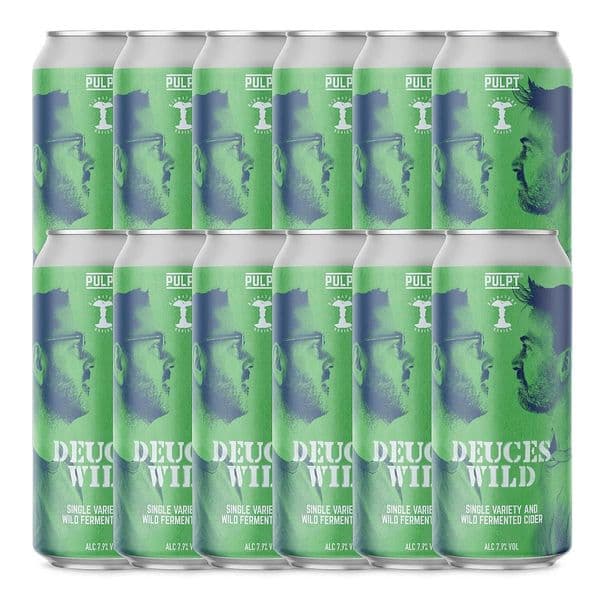 Pulpt Deuces Wild Fermented Cider 12 x 440ml Case | Buy Now Online! | Ginspiration.uk