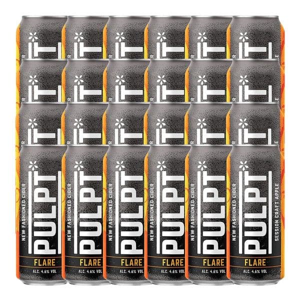 Pulpt Flare Cider Cans 24 x 440ml Case| Buy Now Online! | Ginspiration.uk