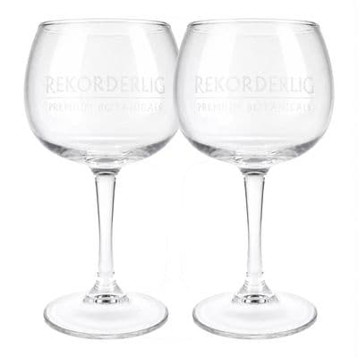 Rekorderlig | 2 x | Copa Balloon | Gin Glasses | 600ml