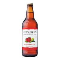 Rekorderlig | Strawberry & Lime | Swedish Cider | Bottles | 500ml x 15 | 4% | Case | Buy Now Online!