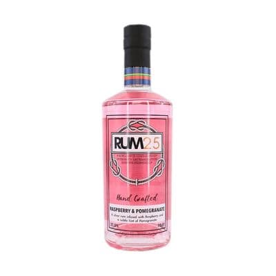 Rum 25 Raspberry & Pomegranate Rum 70cl