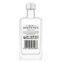 Rum Sixty Six | White Rum | Miniature | 38% | 5cl | Buy Online Now!