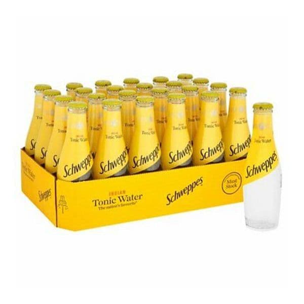 Schweppes Tonic Water 24 x 200ml | Ginspiration.uk