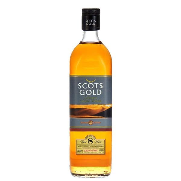 Scots Gold Aged 8 Years Blended Scotch Whisky 70cl | Buy Online Now!