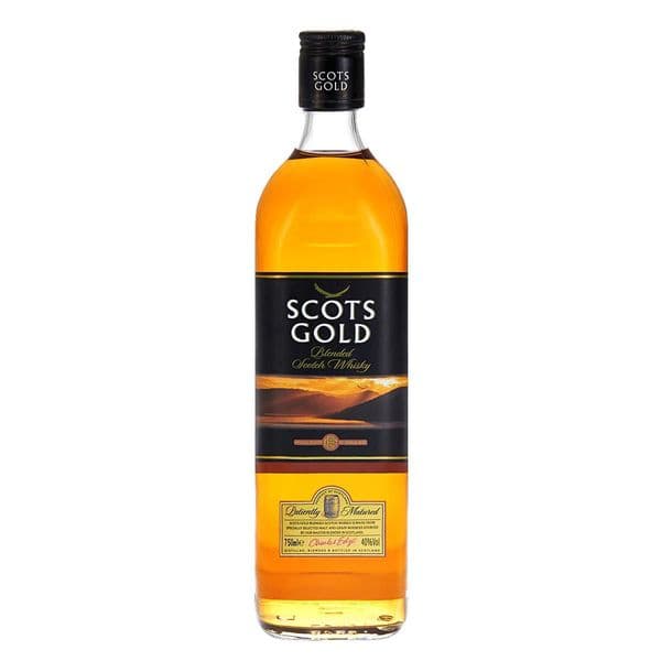 Scots Gold Black Label Blended Scotch Whisky 70cl | Buy Online Now!