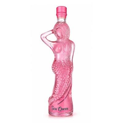 Sea Queen | Pink Berry | Mermaid Bottle | Gin Spirit | 29% | 50cl